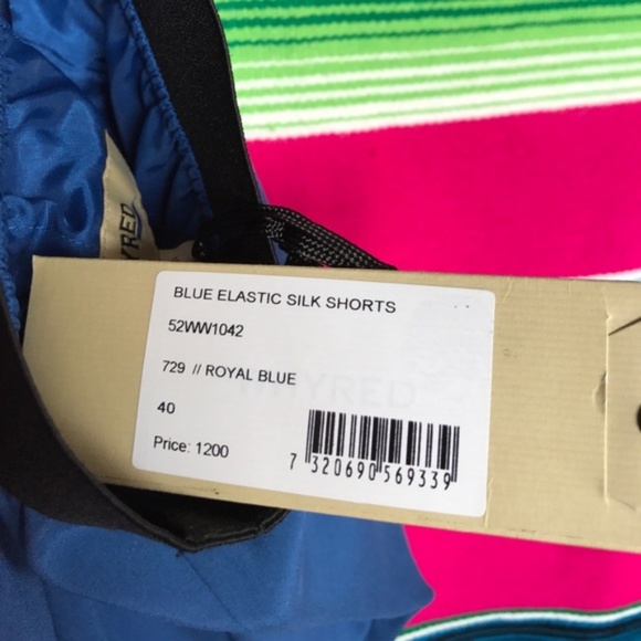 Whyred Silk Shorts Pockets Elastic Waist Swedish - Picture 6 of 8